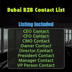 Dubai Business Email List