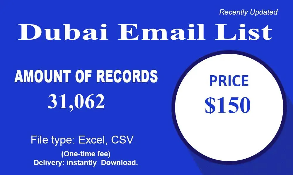 Dubai Email List