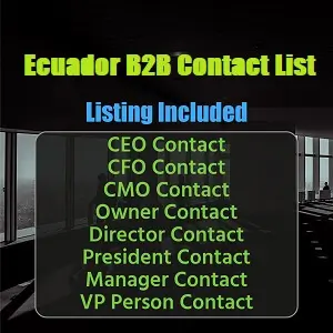 Ecuador Business Email List