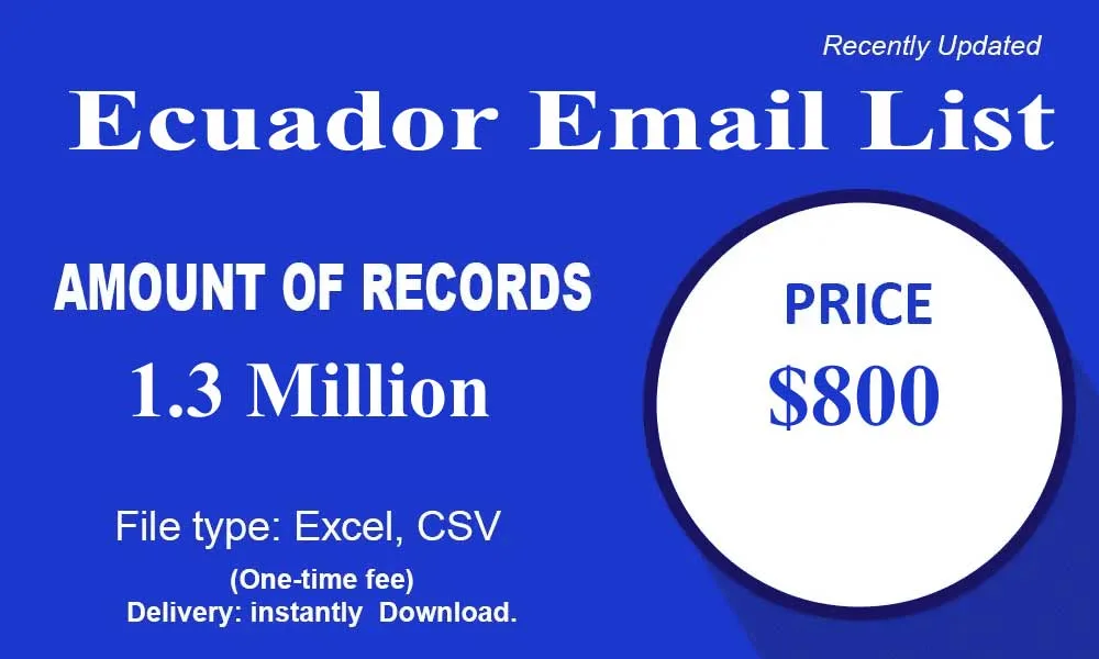 Ecuador Email List