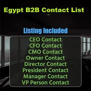 Egypt Business Email List