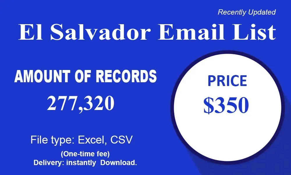 El Salvador Email List