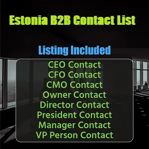 Estonia Business Email List