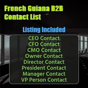 French Guiana Business Email List