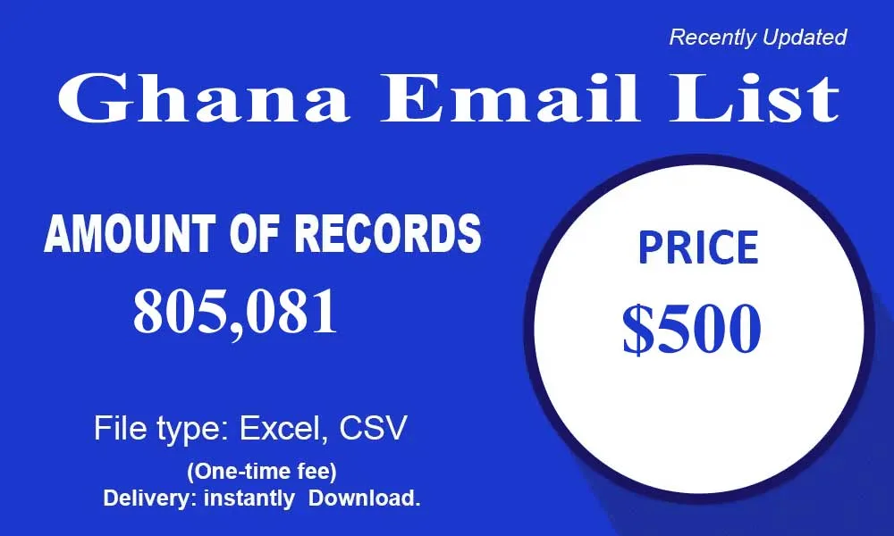 Ghana Email List