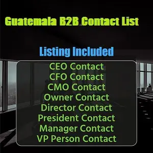 Guatemala Business Email List