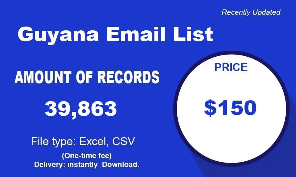 Guyana email list