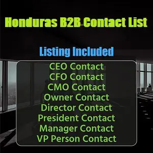 Honduras business email list