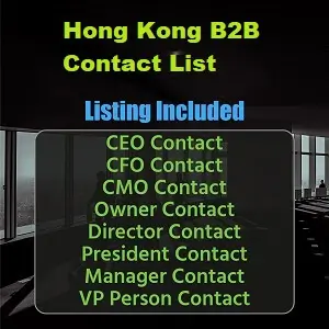 Hong Kong business email list