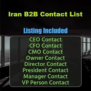 Iran business email list