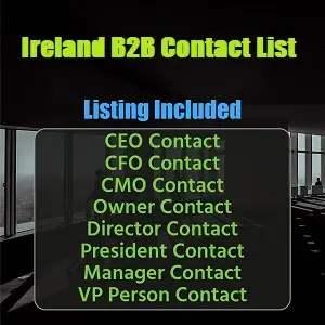 Ireland business email list