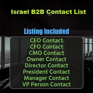 Israel Business Email List