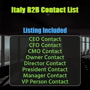 Italy Business Email List