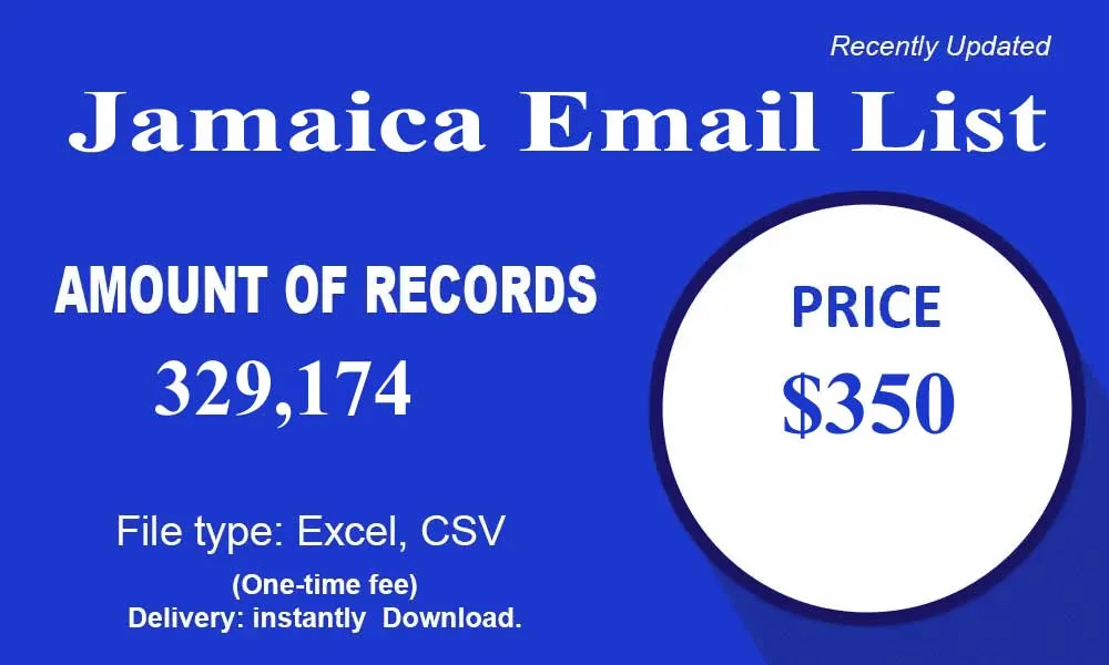 Jamaica Email List