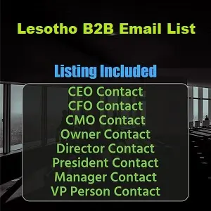 Lesotho Business Email List