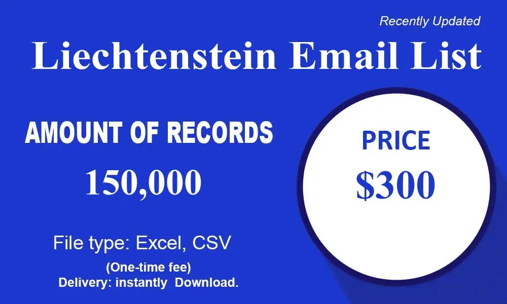 Liechtenstein Email List