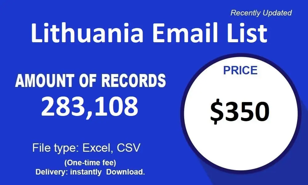 Lithuania email list