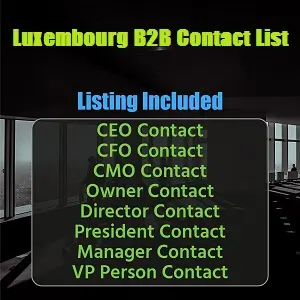 Luxembourg  business email list