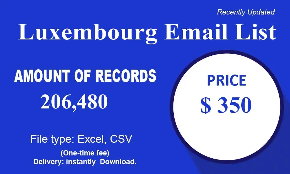 Luxembourg Email List