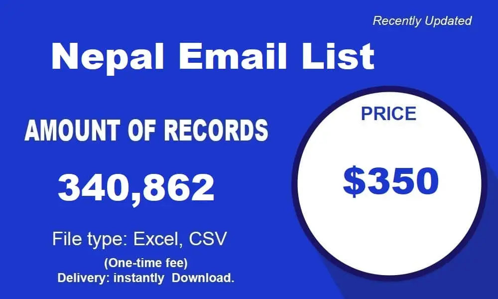 Nepal email list