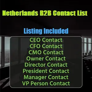 Netherlands business email list