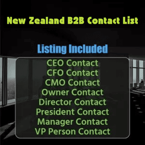 New Zealand Business Email List