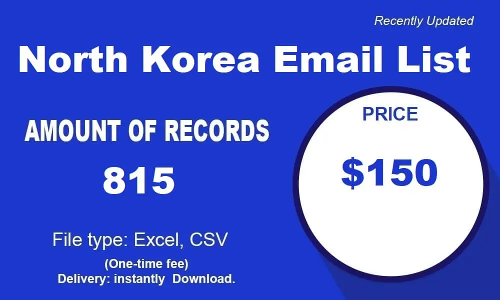 North korea email list