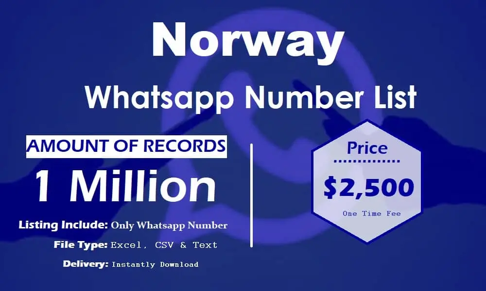 Norway whatsapp number list