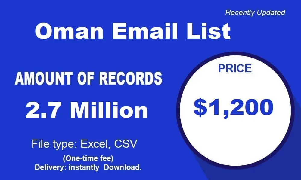 Oman email list