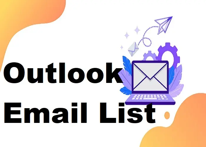 Outlook Email List