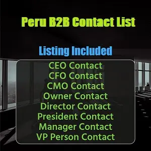 Peru Business Email List