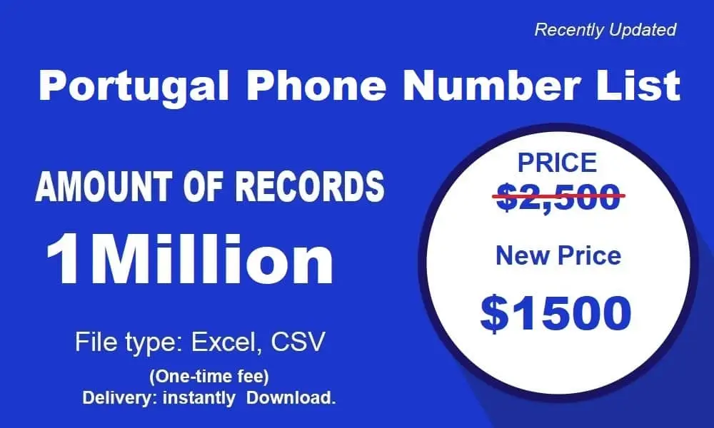 portugal phone number list