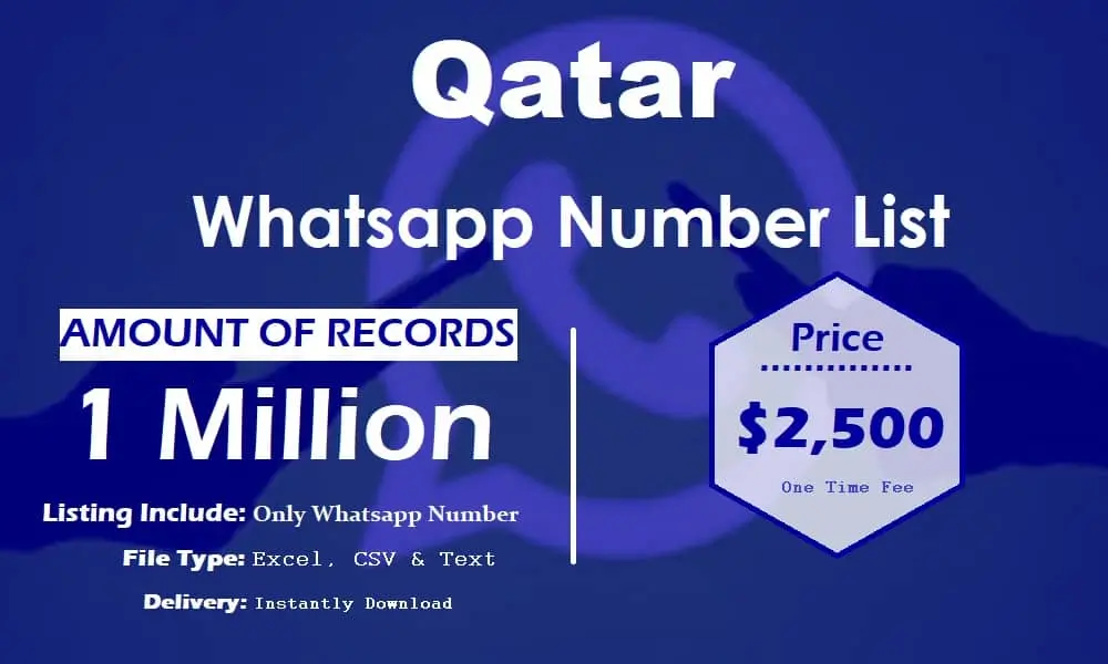 Qatar whatsapp number list