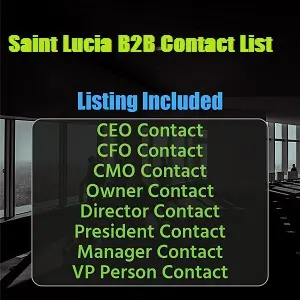 Saint Lucia Business Email List