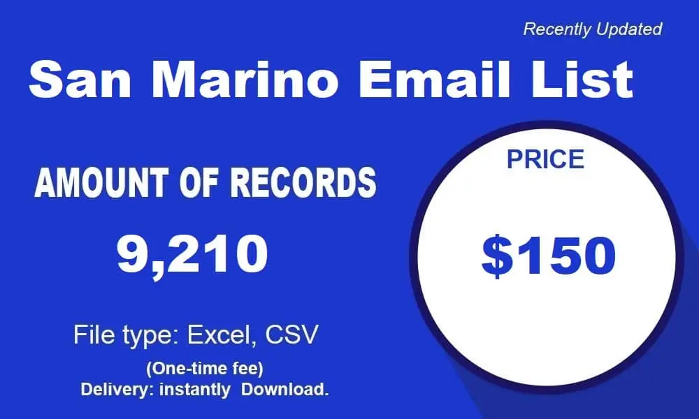 San Marino email list