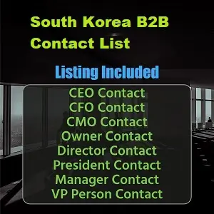 South korea business email list