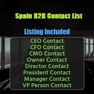 Spain business email list