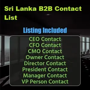 Sri Lanka business email list