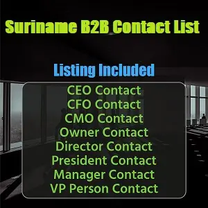 Suriname Business Email List