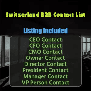 Switzerland Business Email List