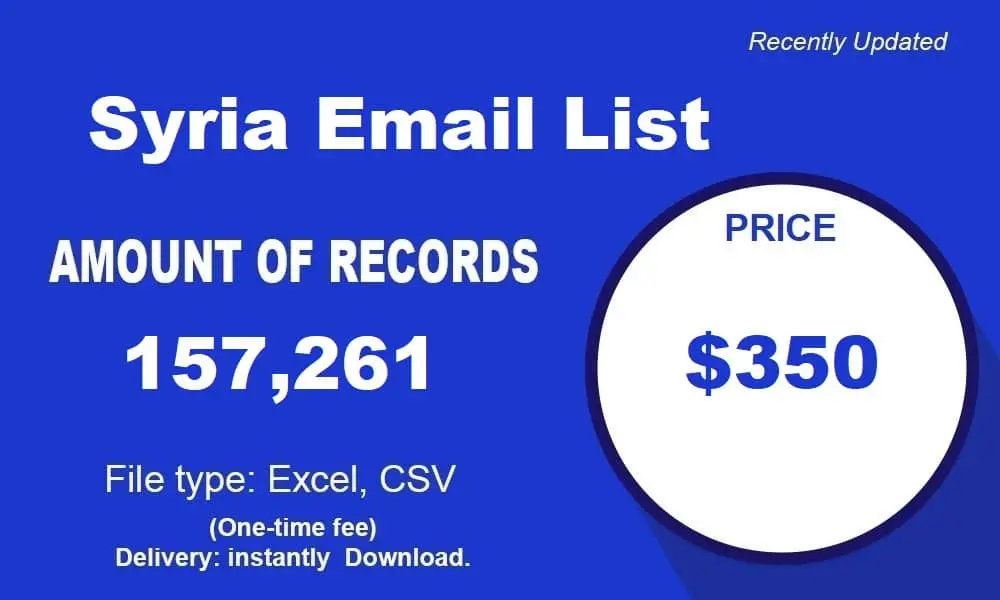 Syria email list