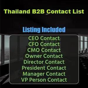 Thailand business email list