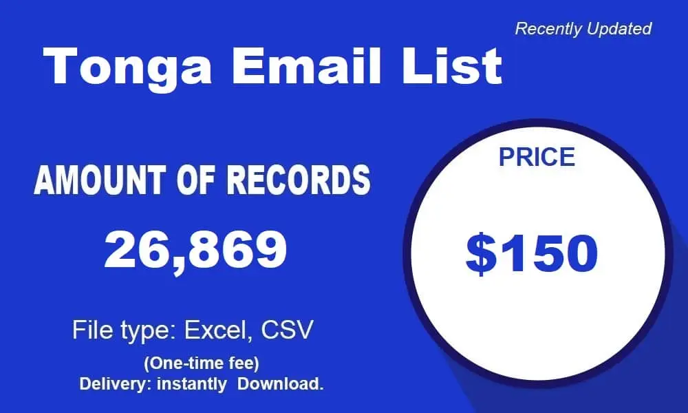 Tonga email list