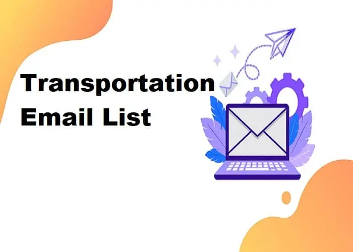 Transportation Email List