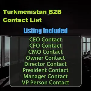 Turkmenistan Business Email List