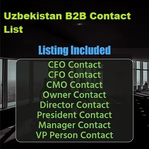 Uzbekistan business email list