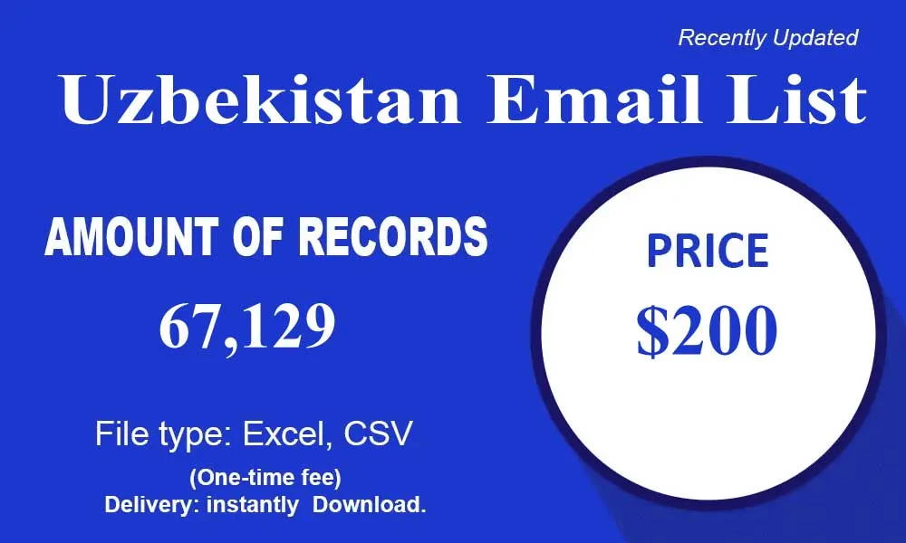 Uzbekistan Email List