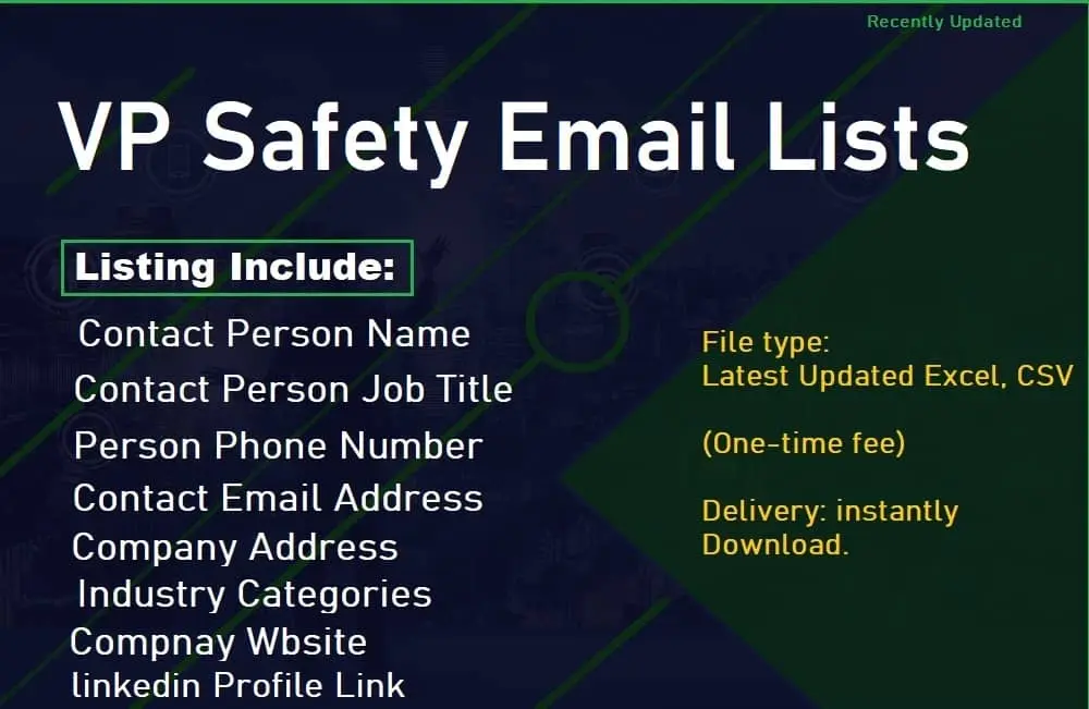 VP Safety Email Lists