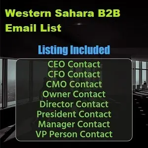 Western Sahara Business Email List