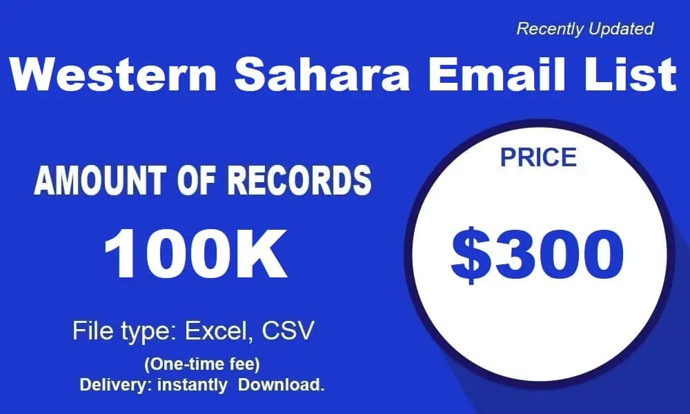 Western Sahara email list